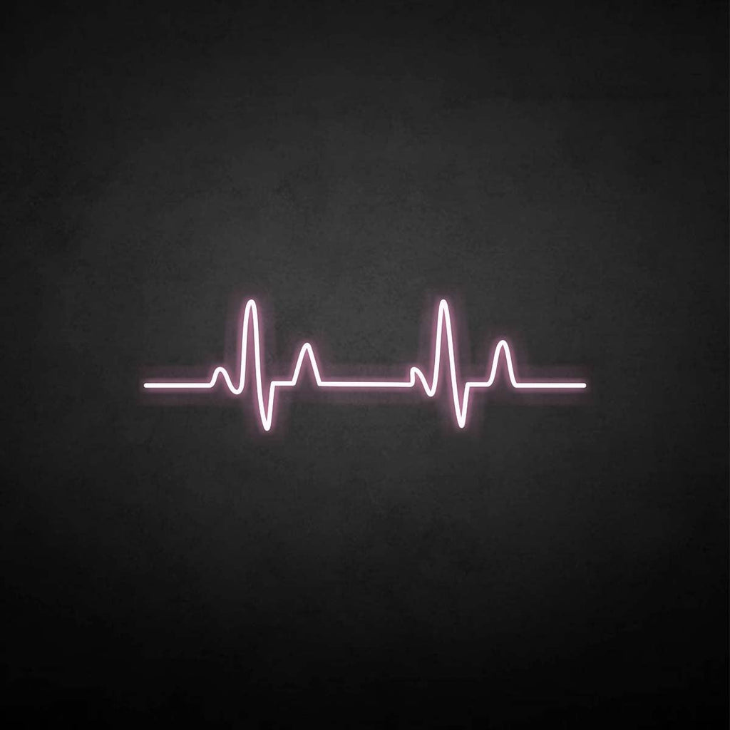 Neon Life Line 'Lifeline' neon sign
