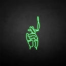 'cigarrate in hand' neon sign - VINTAGE SIGN