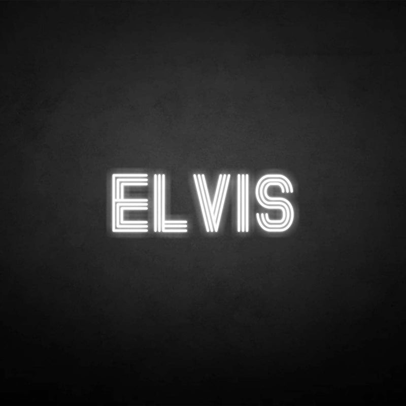 'ELVIS' neon sign - VINTAGE SIGN