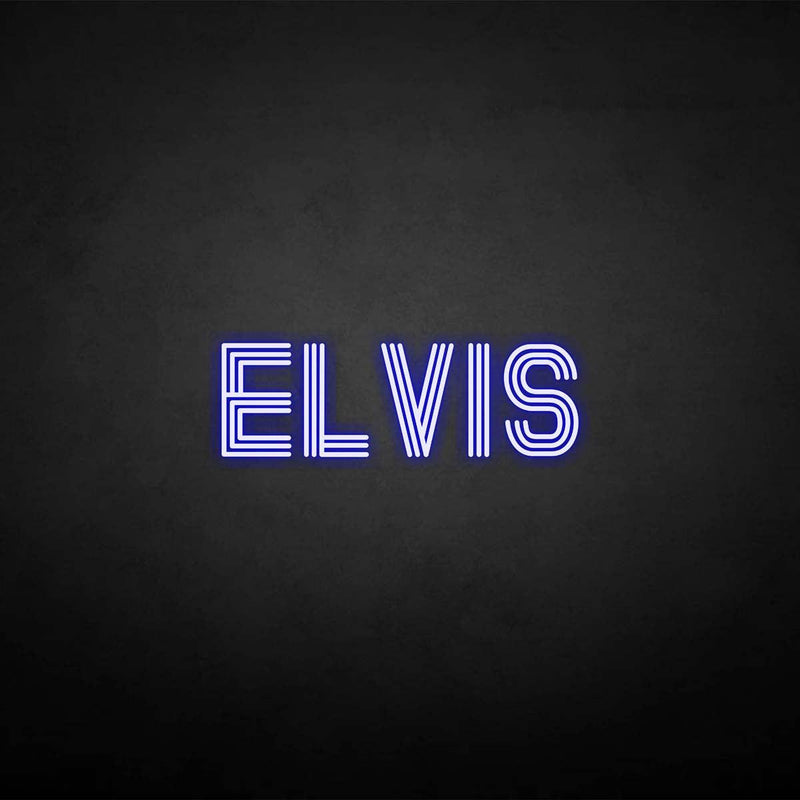 'ELVIS' neon sign - VINTAGE SIGN