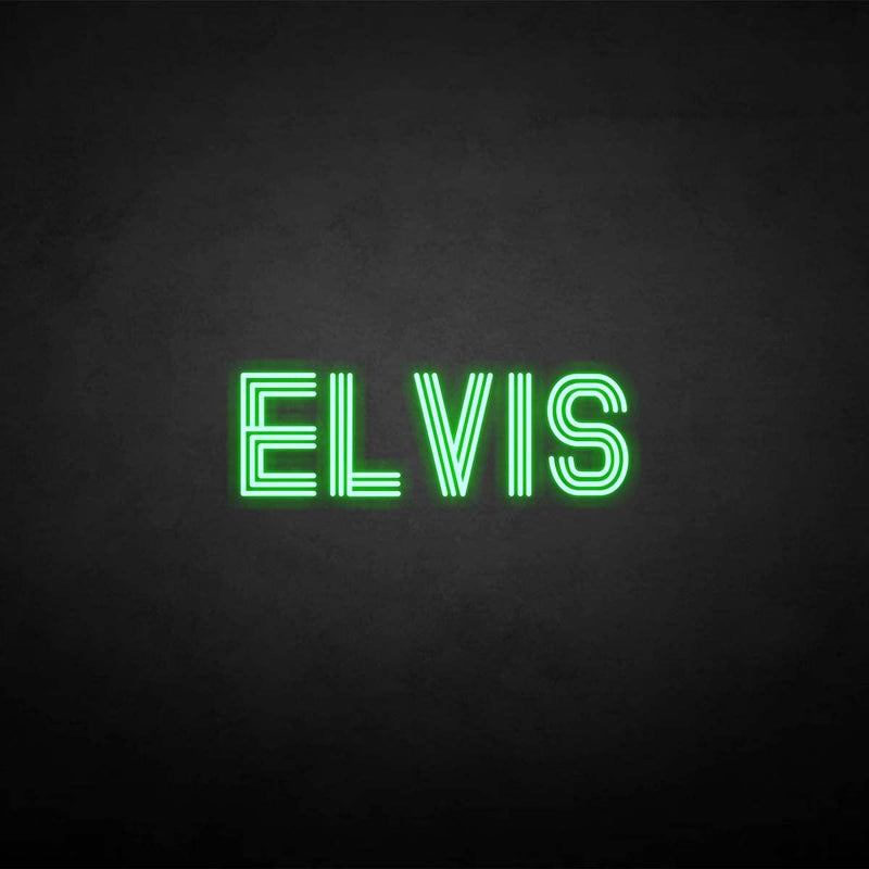 'ELVIS' neon sign - VINTAGE SIGN