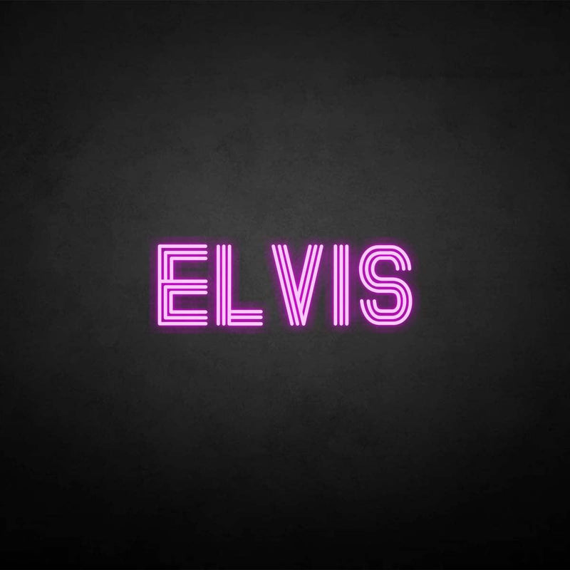 'ELVIS' neon sign - VINTAGE SIGN