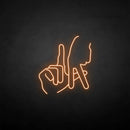 'Gesture' neon sign - VINTAGE SIGN