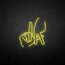 'Gesture' neon sign - VINTAGE SIGN