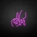 'Gesture' neon sign - VINTAGE SIGN