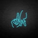 'Gesture' neon sign - VINTAGE SIGN