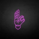 ’OK gesture' neon sign - VINTAGE SIGN