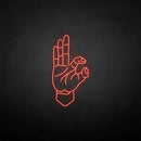 ’OK gesture' neon sign - VINTAGE SIGN