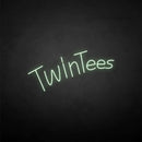 'Twintees' neon sign - VINTAGE SIGN