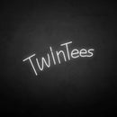 'Twintees' neon sign - VINTAGE SIGN