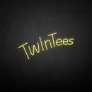 'Twintees' neon sign - VINTAGE SIGN