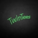 'Twintees' neon sign - VINTAGE SIGN