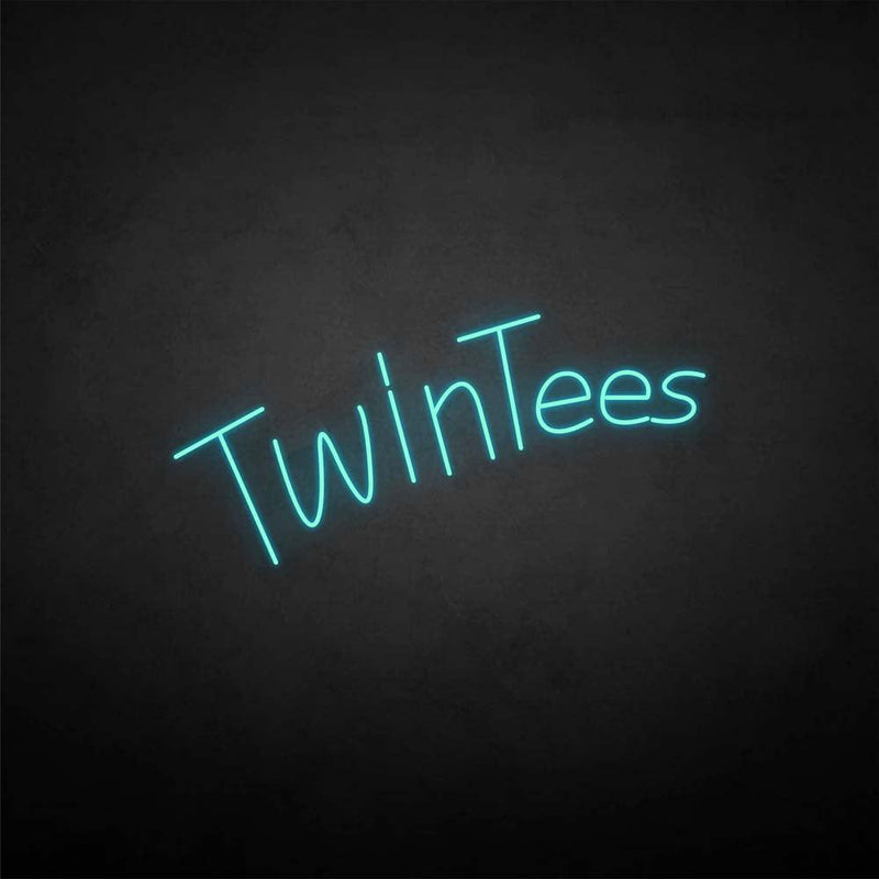 'Twintees' neon sign - VINTAGE SIGN