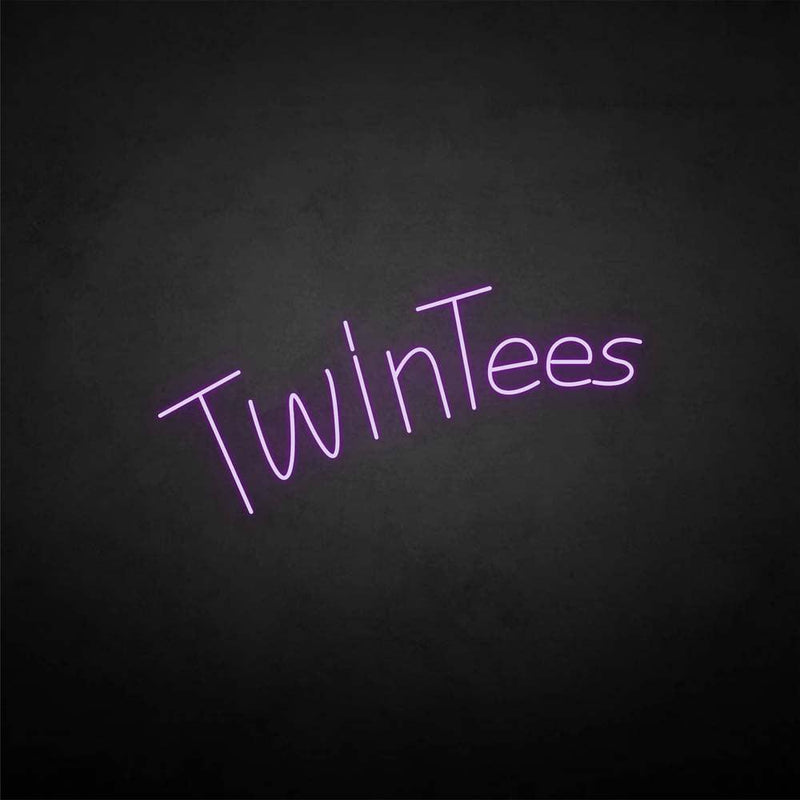 'Twintees' neon sign - VINTAGE SIGN