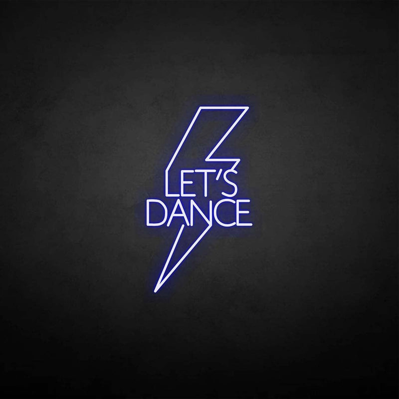'Let's dance' neon sign - VINTAGE SIGN