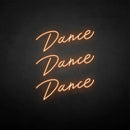 'Dance Dance Dance' neon sign - VINTAGE SIGN