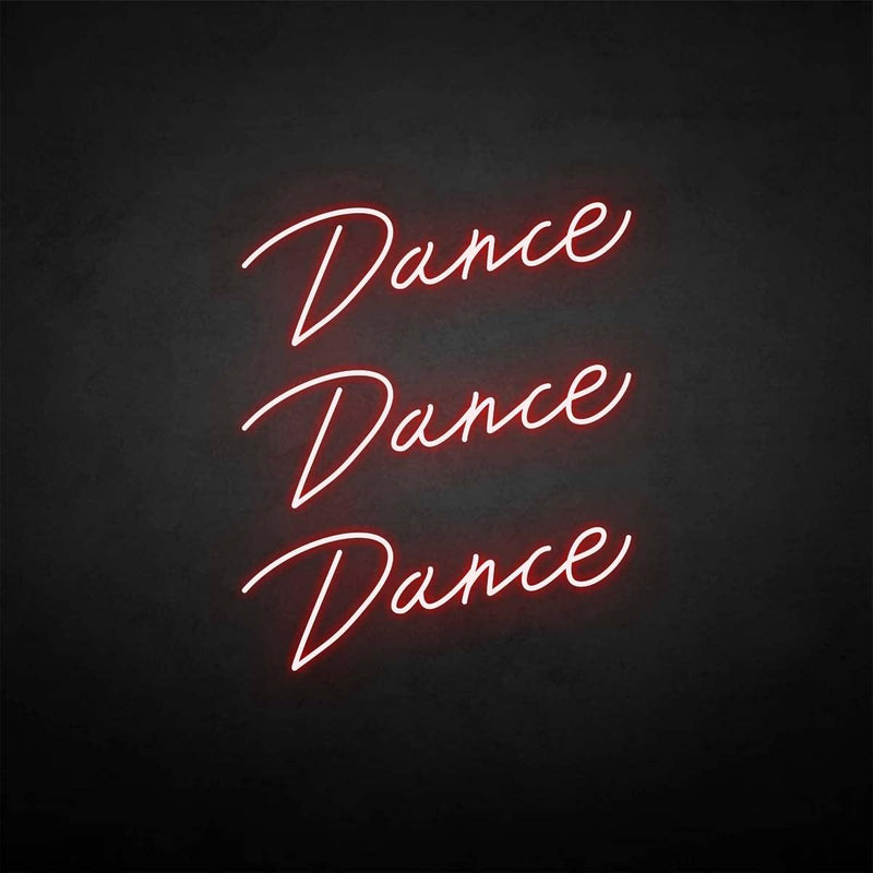 'Dance Dance Dance' neon sign - VINTAGE SIGN