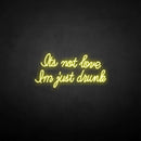 'I'm drunk' neon sign - VINTAGE SIGN