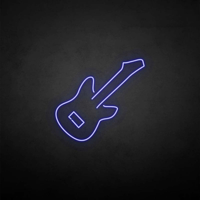 'Guitar' neon sign - VINTAGE SIGN