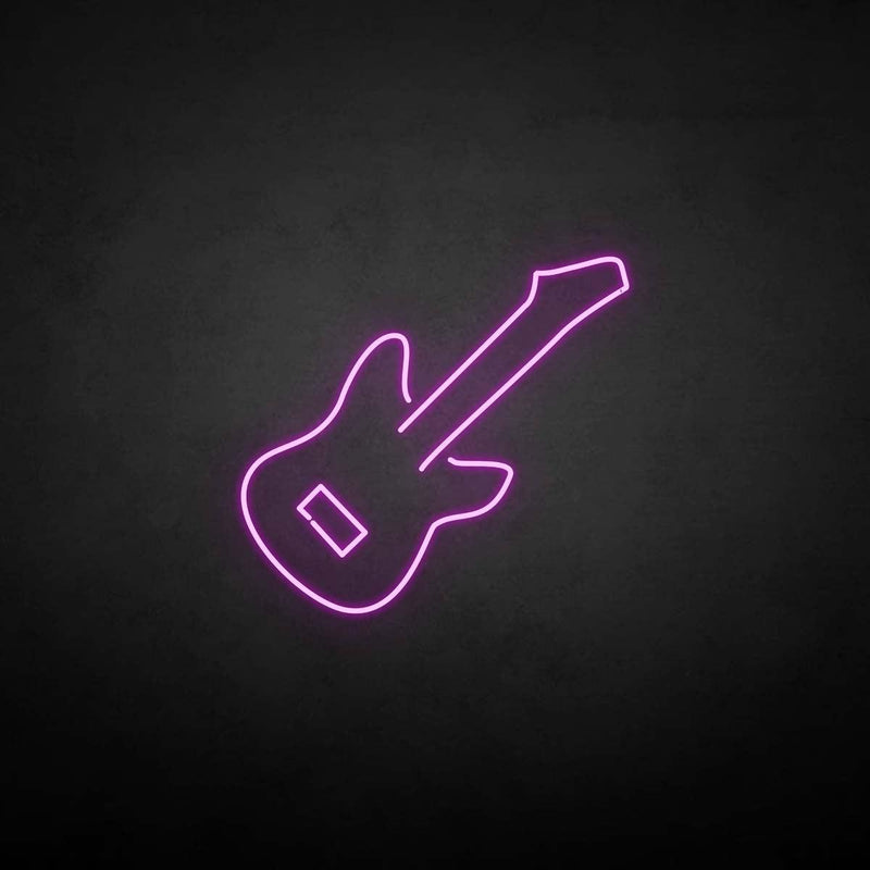 'Guitar' neon sign - VINTAGE SIGN
