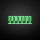 'Piano key' neon sign - VINTAGE SIGN