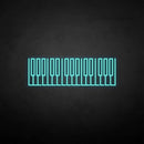 'Piano key' neon sign - VINTAGE SIGN