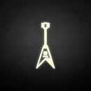 'Electric guitar' neon sign - VINTAGE SIGN