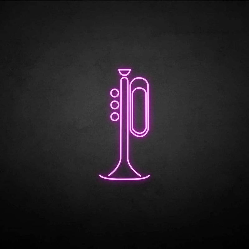 'Piccolo trumpet' neon sign