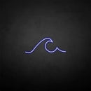 'wave' neon sign - VINTAGE SIGN