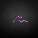 'wave' neon sign - VINTAGE SIGN