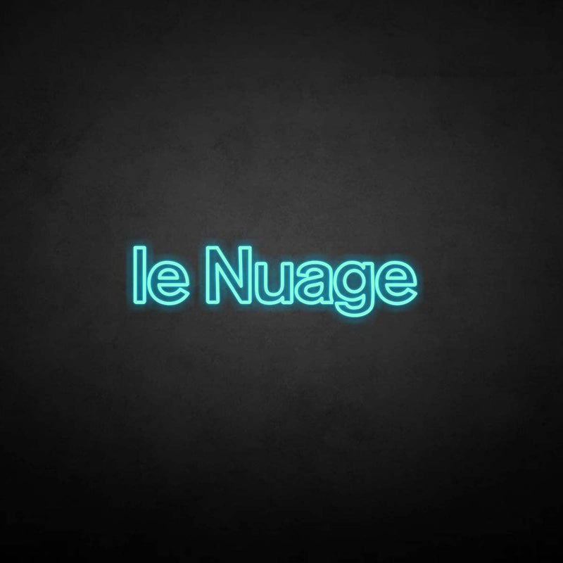 'le Nuage' neon sign - VINTAGE SIGN