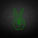 Peace Hand Symbol neon sign - VINTAGE SIGN