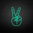 Peace Hand Symbol neon sign - VINTAGE SIGN