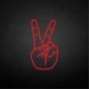 Peace Hand Symbol neon sign - VINTAGE SIGN
