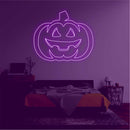 'Pumpkin head2' neon sign - VINTAGE SIGN