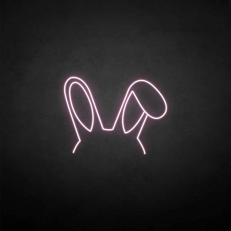 'Rabbit ears2' neon sign - VINTAGE SIGN