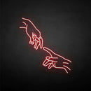 'touch finger' neon sign - VINTAGE SIGN