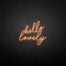 'hello lovely' neon sign - VINTAGE SIGN