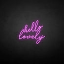 'hello lovely' neon sign - VINTAGE SIGN
