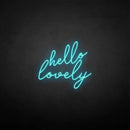 'hello lovely' neon sign - VINTAGE SIGN