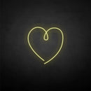 'the heart of love' neon sign - VINTAGE SIGN