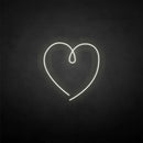 'the heart of love' neon sign - VINTAGE SIGN