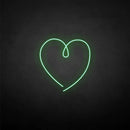'the heart of love' neon sign - VINTAGE SIGN