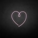 'the heart of love' neon sign - VINTAGE SIGN