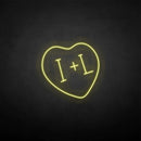 'I+I' neon sign - VINTAGE SIGN
