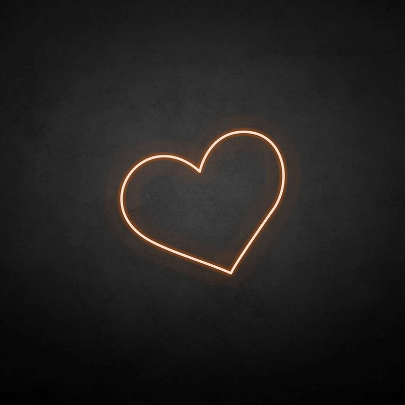 'FULL HEART' neon sign - VINTAGE SIGN