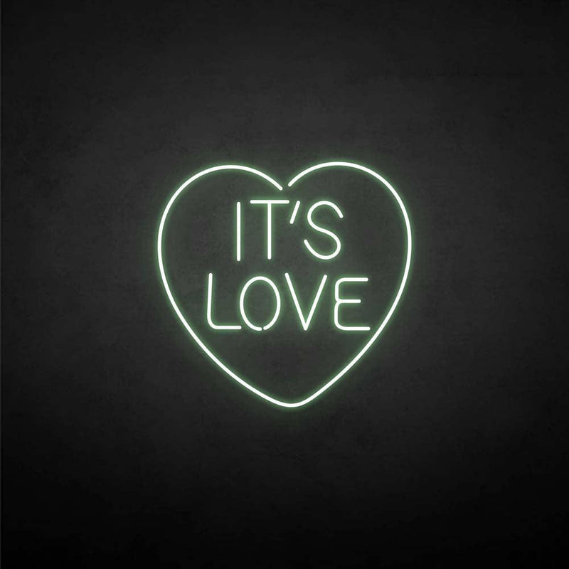 'IT'S LOVE' neon sign - VINTAGE SIGN