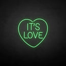 'IT'S LOVE' neon sign - VINTAGE SIGN