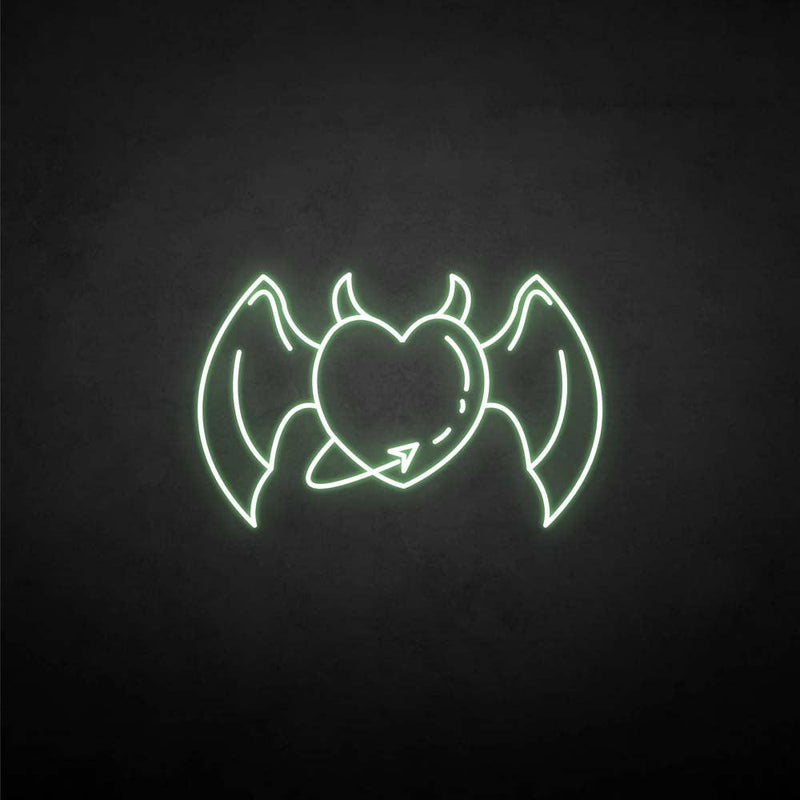 'Heart Demon' neon sign - VINTAGE SIGN