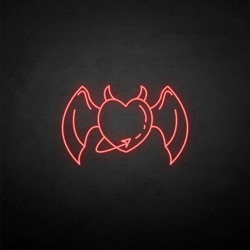 'Heart Demon' neon sign - VINTAGE SIGN